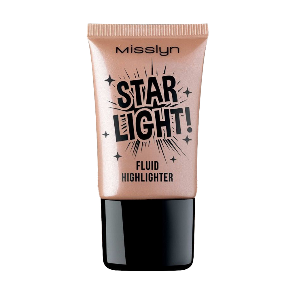 Уцінка! Хайлайтер-флюїд для обличчя Misslyn Star Light! Fluid Highlighter 4 Out of this World, 17 мл
